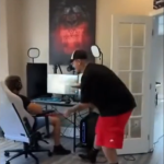 Man hit by pie